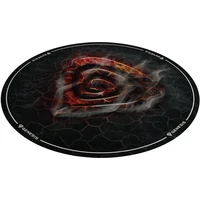 Genesis TELLUR 400 ROUND LAVA podložka pod stoličku - Podložky pod stoličky