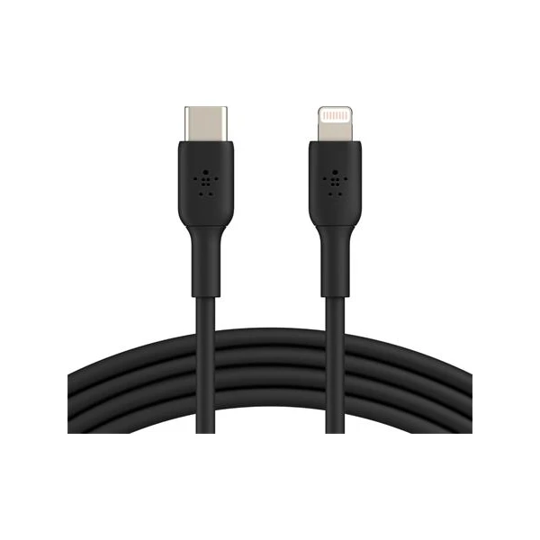 Belkin BOOST Charge USB-C/Lightning kábel 2m čierny - Káble a redukcie - Hlavný obrázok