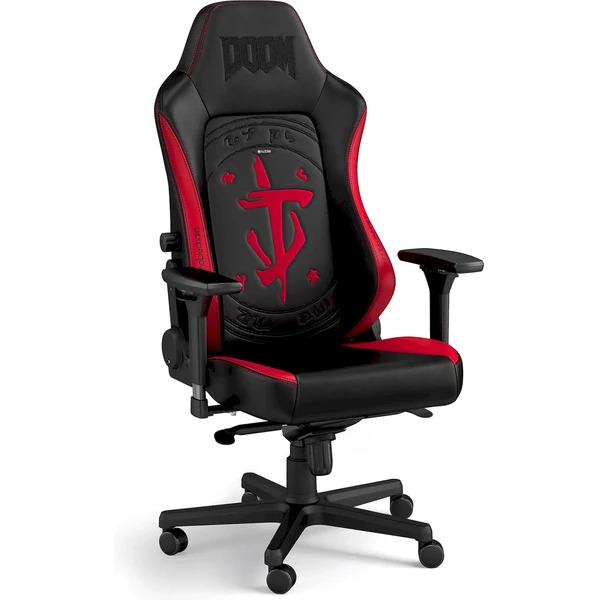 noblechairs HERO Doom Edition herné kreslo čiernočervené - Počítačové stoličky - Obrázok Z08A000P01