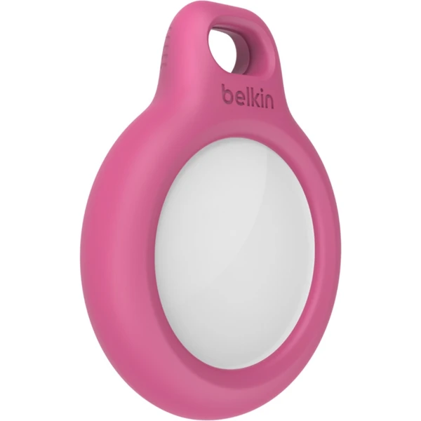 Belkin Secure holder púzdro na AirTag s krúžkom ružové - Puzdra - Obrázok Z0KU000501