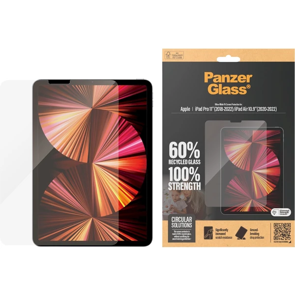 PanzerGlass Platinum tvrdené sklo iPad Pro 11" (2018-2022)/Air 10.9'’ (2020-2022) - Ochranné fólie a sklo - Obrázok Z0R4000J01