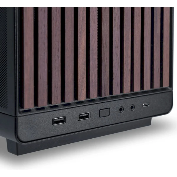 Lian Li A3-mATX Wood Edition Tvrdené sklo čierna - Počítačové skrine - Obrázok Z12O000K01