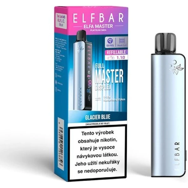 ElfBar ELFA Master Pod elektronická cigareta 850mAh Glacier Blue - Elektronické cigerety - Obrázok Z13F000N01