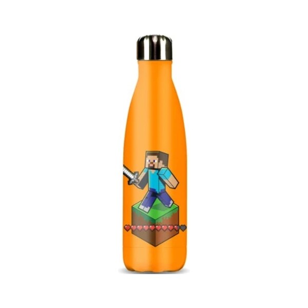 Nerezová fľaša Paladone Minecraft 600 ml