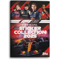 Samolepky Topps F1 2025 Special Anniversary Edition - Zberateľský Album + Samolepky - Zberateľské karty a nálepky