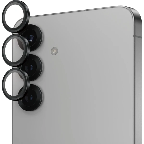 PanzerGlass® Hoops® Samsung Galaxy S25+ čierne ochranné krúžky pre šošovky fotoaparátu - Ochranné fólie a sklo - Hlavný obrázok