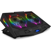 CONNECT IT NEO RGB chladiaca podložka pod notebook čierna - Chladiace podložky