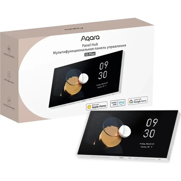 AQARA Panel Hub S1 Plus (MP-K03D) WiFi dotykový panel s funkciou Zigbee hubu - Ovládače - Obrázok Z1PD000N01