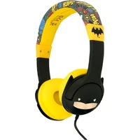 OTL Batman Chibi 3D detské drôtové slúchadlá - Slúchadlá