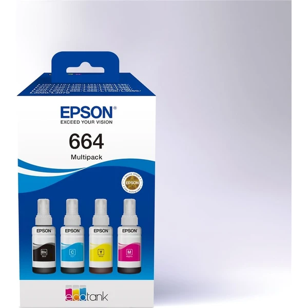 Epson 664 EcoTank 4 farebný Multipack  - Tonery - Hlavný obrázok