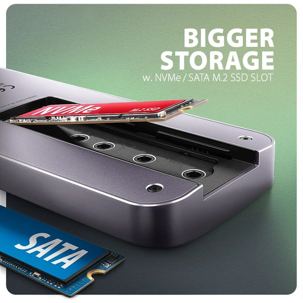 AXAGON HMC-6GM2 6v1 USB-C húb - Dokovacie stanice - Obrázok Z1W3000L01