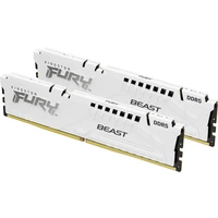 Kingston Fury Beast White 32GB (2x16GB) DDR5 5600 CL40 - Operačné pamäte
