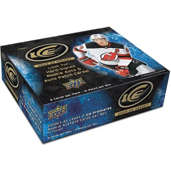 Hokejové karty 2023-24 Upper Deck Ice Hockey Hobby Box - Hokejové karty - Hlavný obrázok