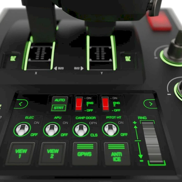 Turtle Beach VelocityOne Flightdeck Joystick + plynová páka pre PC - Joysticky - Obrázok Z20F000N01