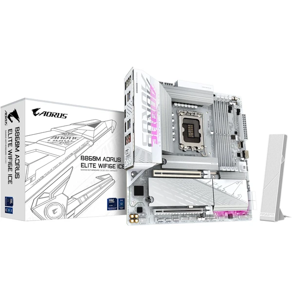 GIGABYTE B860 A ELITE WF6E ICE - Základné dosky - Obrázok Z2BB000O01
