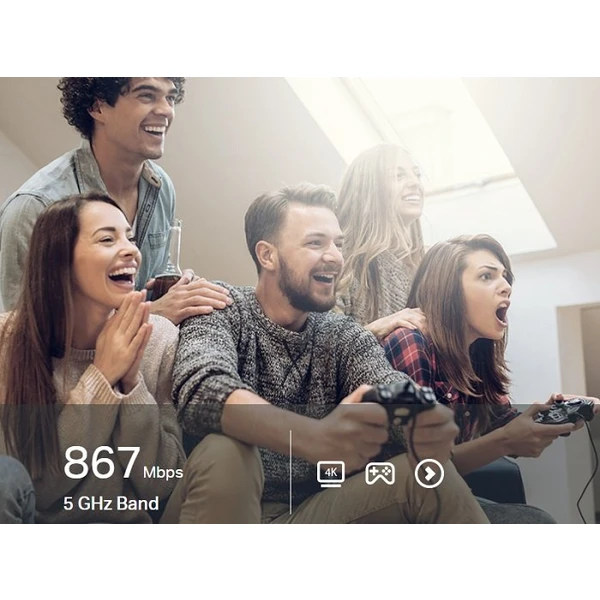 TP-LINK Archer C64 Wi-Fi 5 smerovač čierny - Wi-Fi routery - Obrázok Z2BW000501