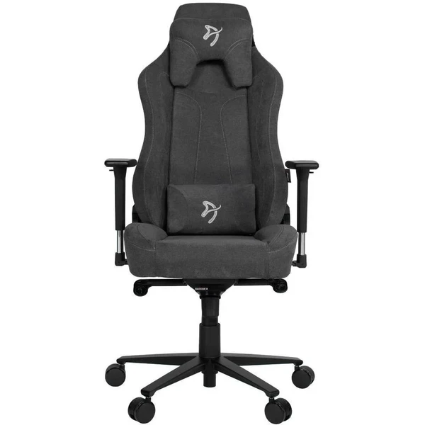 AROZZI VERNAZZA Soft Fabric herná stolička tmavošedá - Stoličky - Obrázok Z2C6000K01