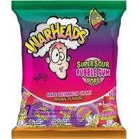 Lízanky so žuvačkou Warheads - Ovocné príchute 105 g (7x15 g) - Cukrovinky