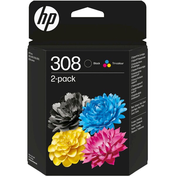 E-shop HP 6L6S6UE č. 308 čierna + farebná originálna