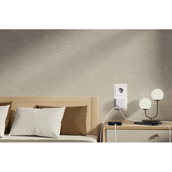 CubeNest PowerCube Original USB PD 35W, 2x USB-C, sivá - Zásuvky - Obrázok Z2UD000O01