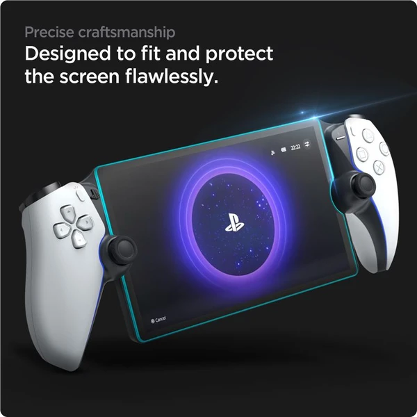 Spigen Glass tR EZ Fit PlayStation Portal - Ochranné fólie a sklo - Obrázok Z363000N01