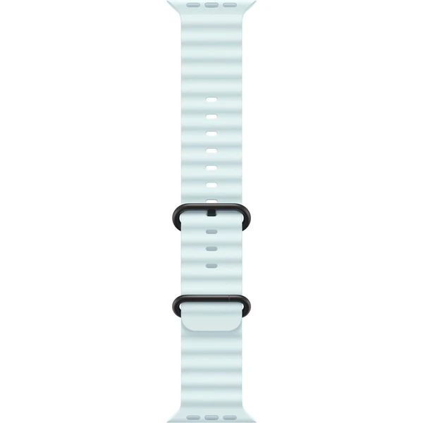 Apple Watch 49/44/45/46mm ľadovo modrý oceánsky remienok s čiernym titánom - Remienky - Obrázok Z369000L01