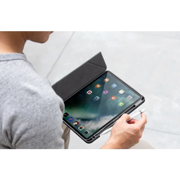 UNIQ Moven púzdro iPad 10,9" (2022)/iPad 11" (2025) šedé - Puzdra - Obrázok Z38M300401