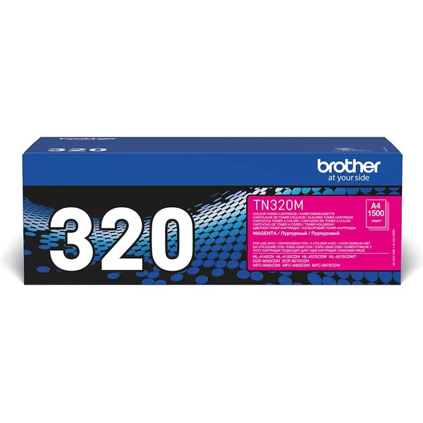E-shop Brother TN320M tonerová kazeta purpurová