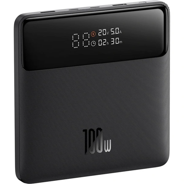 Powerbanka Baseus Blade 20000mAh 100W s digitálnym displejom a káblom USB-C/USB-C biela - Powerbanky - Obrázok Z3AE000N01