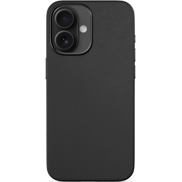 Epico Mag+ Leather kryt pre iPhone 16 čierna - Puzdra - Hlavný obrázok