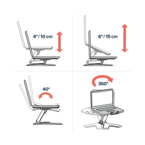 Ergotron NEO-FLEX Stolný stojan pre notebook - Stojany - Obrázok Z3MB100501