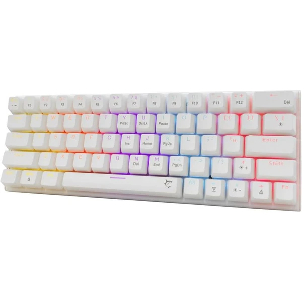 White Shark WAKIZASHI 2 herná mechanická klávesnica (US) biela - Klávesnice - Obrázok Z3MD000J01