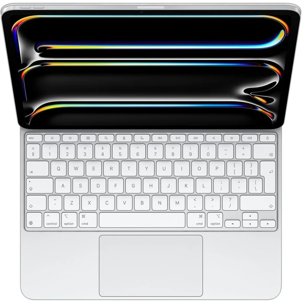 Apple Magic Keyboard (2024) iPad Pro 13" klávesnica INT biela - Puzdra s klávesnicou - Obrázok Z3Q5000L01