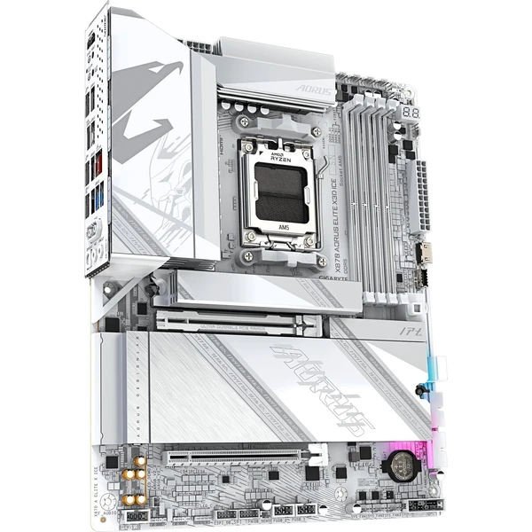 GIGABYTE X870 AORUS ELITE X3D ICE - Základné dosky - Obrázok Z49L000K01