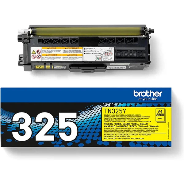 Brother TN325Y tonerová kazeta žltá - Tonery - Hlavný obrázok