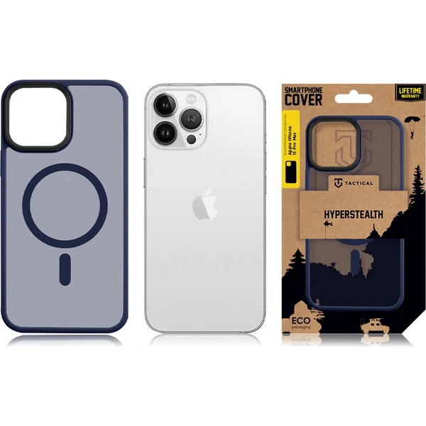 Tactical MagForce Hyperstealth kryt iPhone 13 Pro Max Deep Blue - Puzdra - Obrázok Z4G1000701
