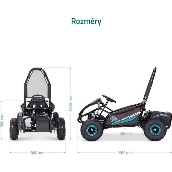 LAMAX eBuggy UTV50 Long Range (assembled) elektrická bugina - Elektrické štvorkolky - Obrázok Z4OL000K01
