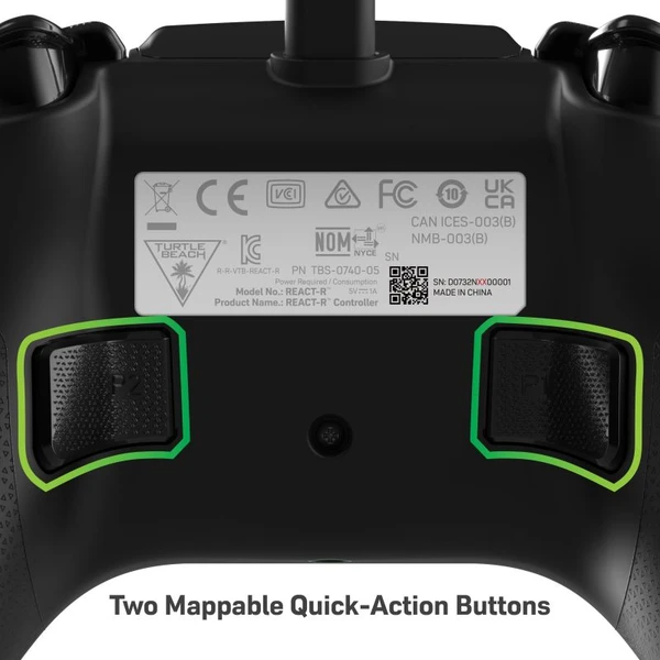 Turtle Beach herný ovládač REACT-R (XBOX/PC) čierny - Herné ovládače - Obrázok Z4QH000K01