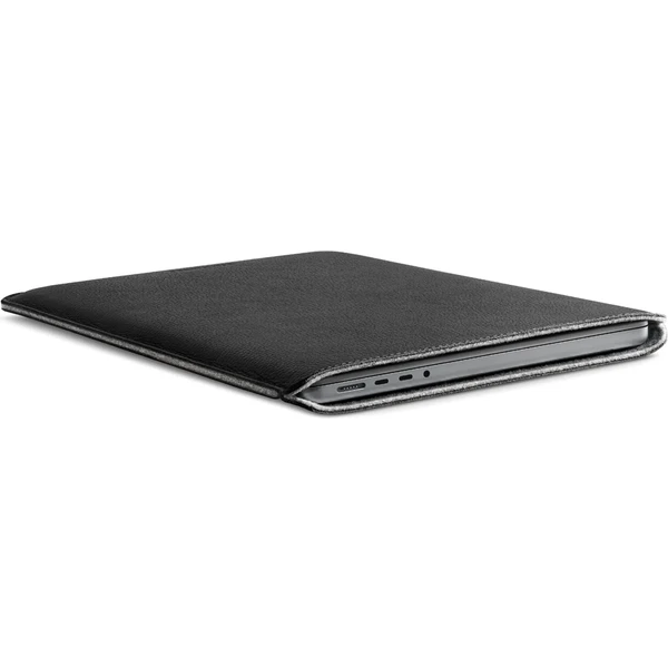 Woolnut kožené Sleeve puzdro pre 14" MacBook Pro čierne - Puzdra - Obrázok Z4SR100501