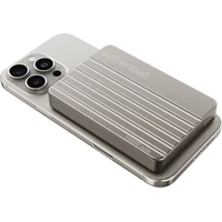 CubeNest S1B2 MagSafe powerbanka (10000 mAh) prírodný titán - Powerbanky