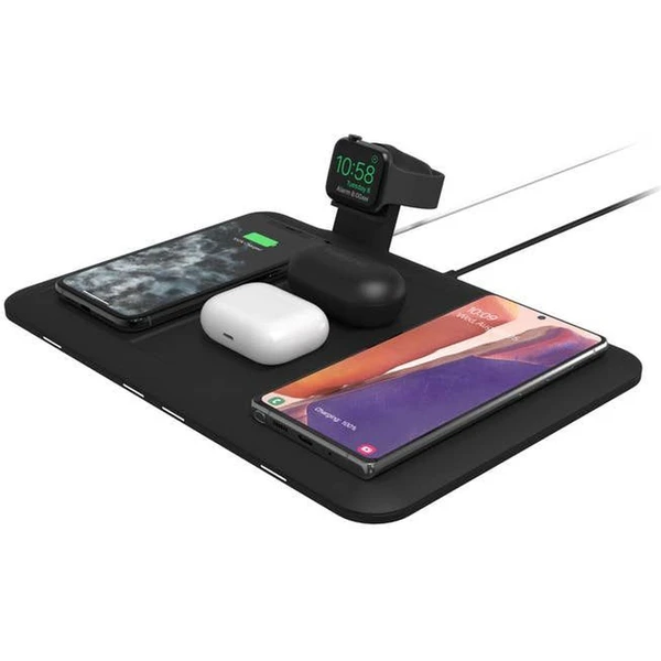 Mophie 4v1 bezdrôtová nabíjačka čierna - Nabíjačky - Obrázok Z4WJ100501