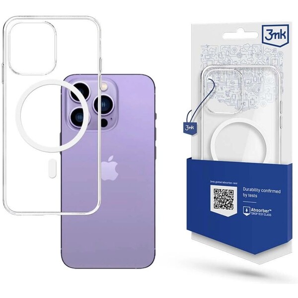 3mk MagCase kryt Apple iPhone 13 Pro, číry