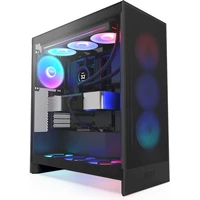 NZXT H7 Flow RGB čierna - Počítačové skrine