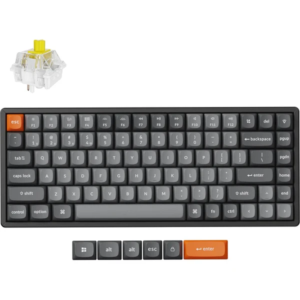 Keychron K2 Max herná klávesnica (US) čierna - Klávesnice - Hlavný obrázok