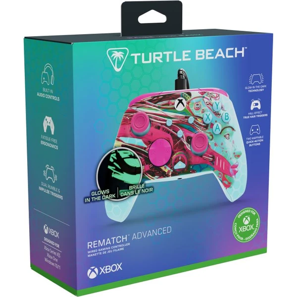 Turtle Beach herný ovládač Rematch Advanced Glow Android Dreams (XBOX/PC)  - Herné ovládače - Obrázok Z5QH000K01