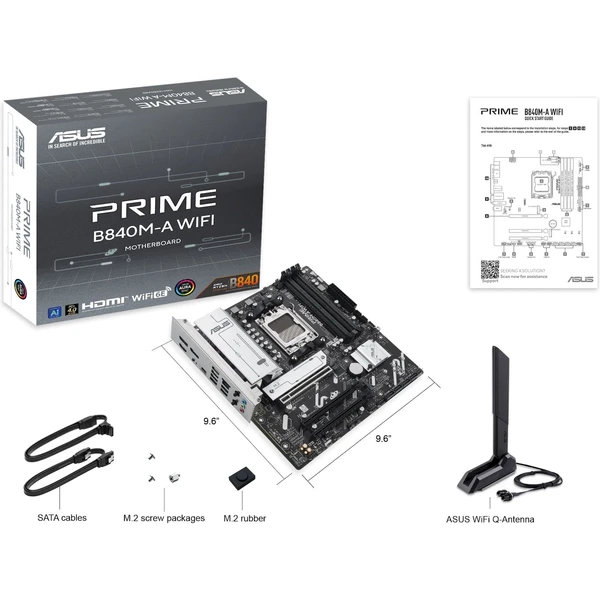 ASUS PRIME B840M-A WIFI - Základné dosky - Obrázok Z5RC000N01