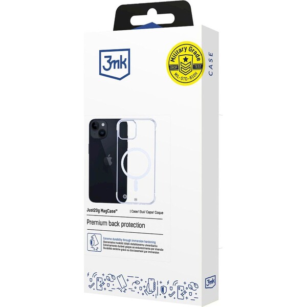 3mk ochranný kryt Just20g MagCase pre Apple iPhone 15 Plus