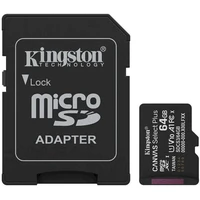 Kingston Canvas Select Plus microSDXC 64GB + SD adaptér - Pamäťové karty