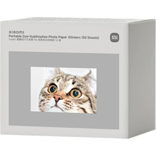 Xiaomi Portable sublimačný fotopapier so zadnou lepiacou stranou (50 ks) - Tlačiarne - Hlavný obrázok