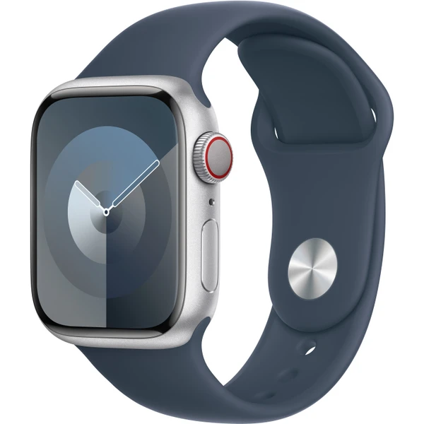 Apple Watch 49/45/44/42mm búrkovo modrý športový remienok S/M - Remienky - Hlavný obrázok